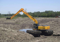 安徽湿地挖掘机